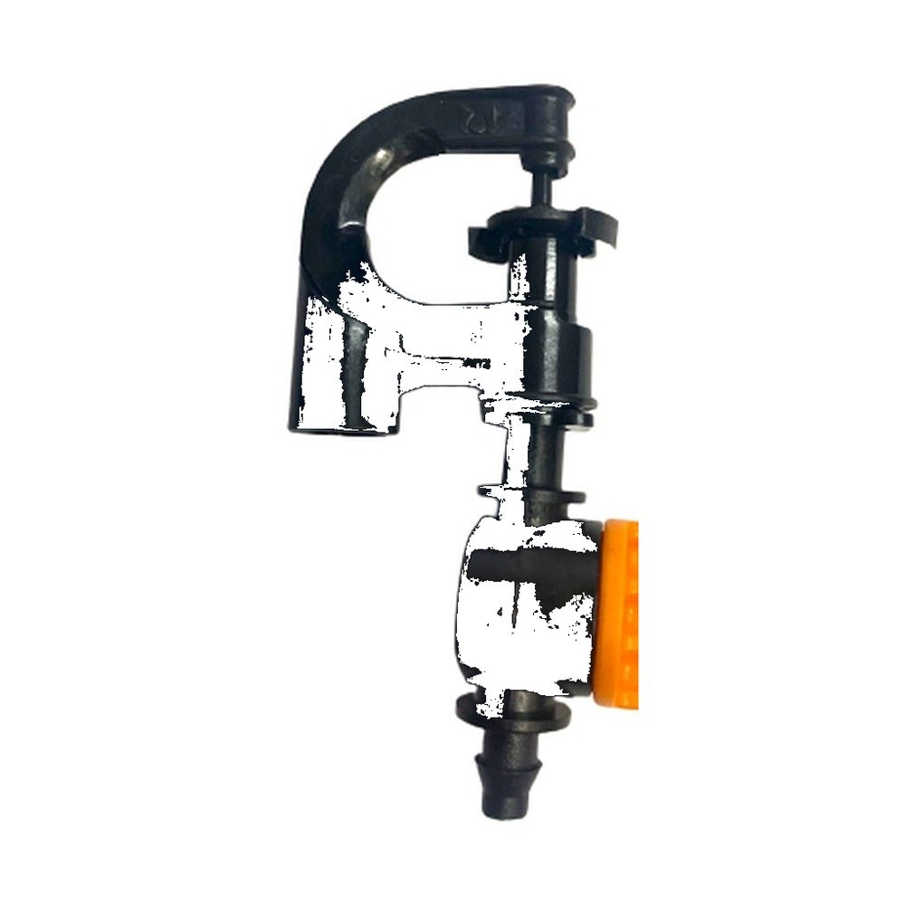 Béc tưới phun mưa G5 cải tiến 60 L/h kèm van Sino nối ống 6mm