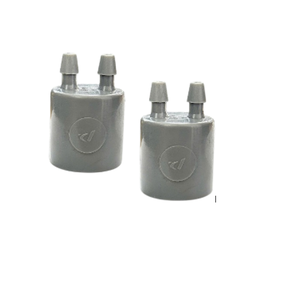 Bít PVC 21 nối 2 đầu ống LDPE 7mm