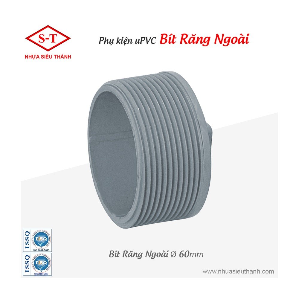 Bít răng ngoài uPVC brn-60