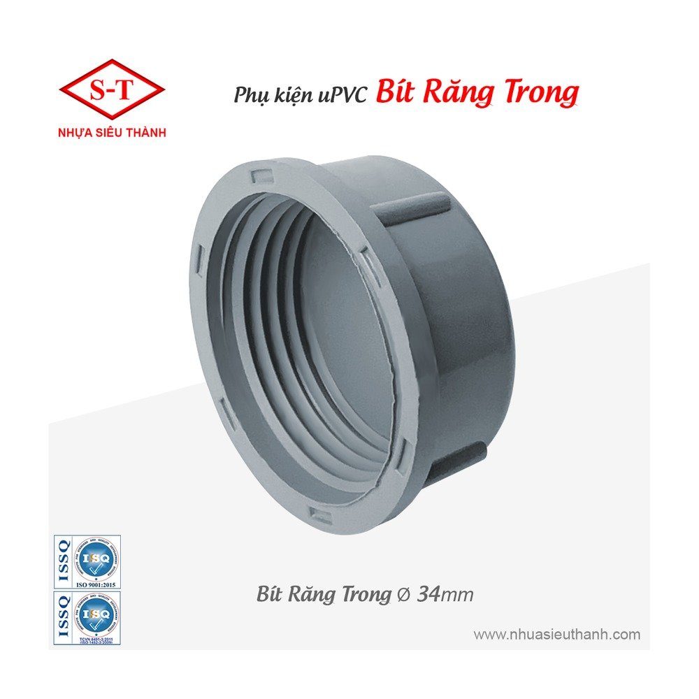 Bít răng trong uPVC brt-34