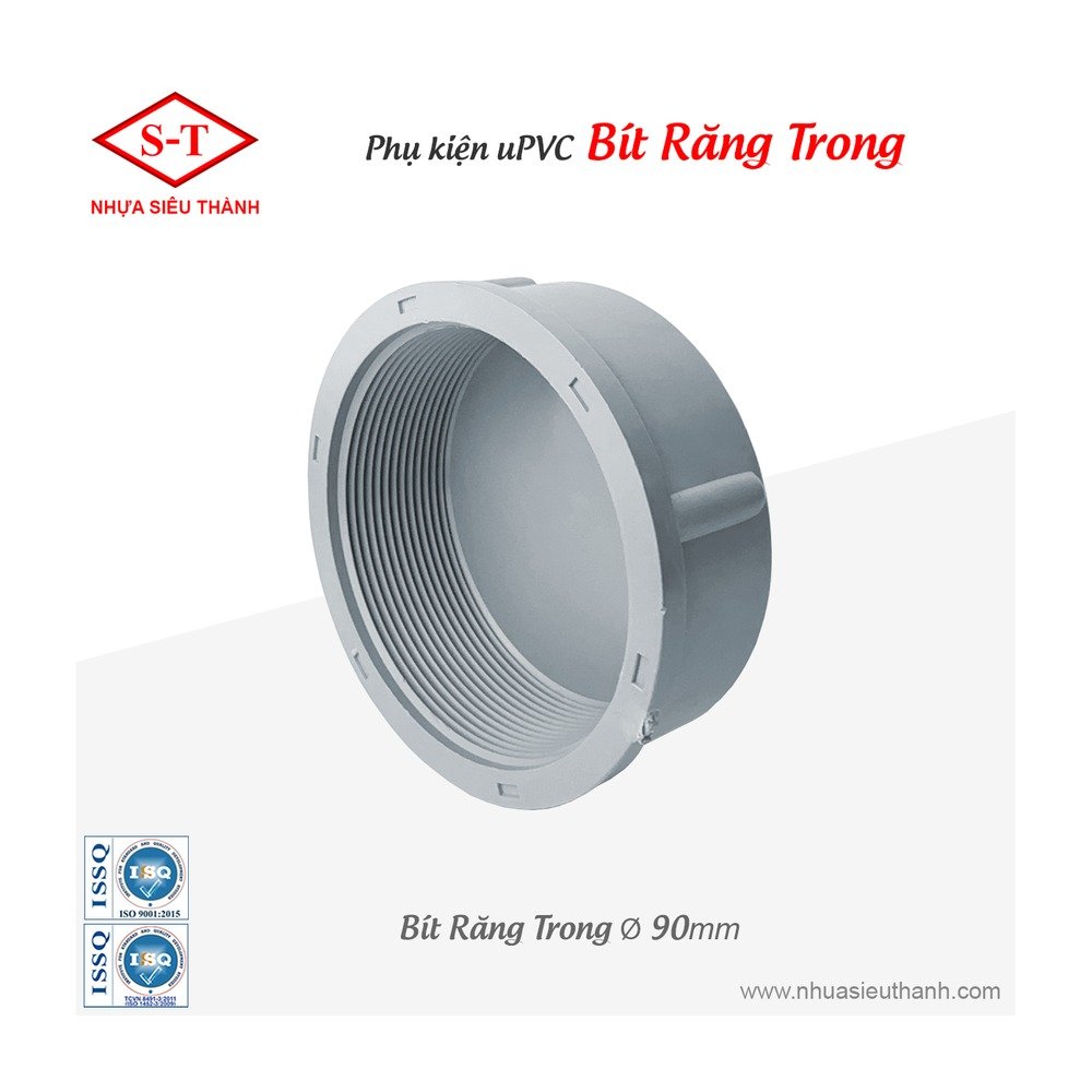 Bít răng trong uPVC brt-90-b