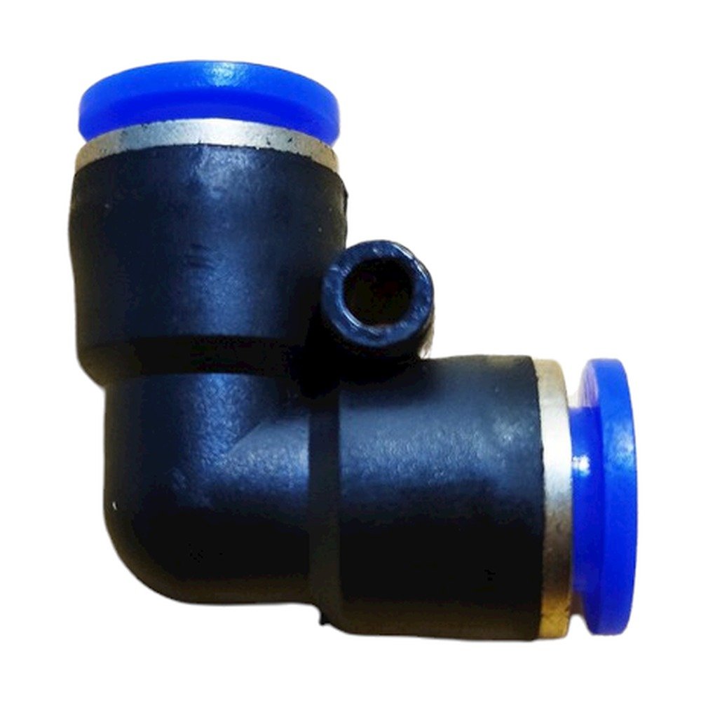 Co nối nhanh khí nén gài ống PU, cút 90 độ