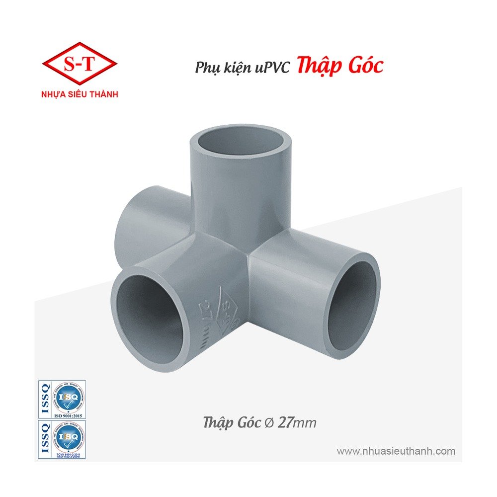 Chu thap goc uPVC ctg-27