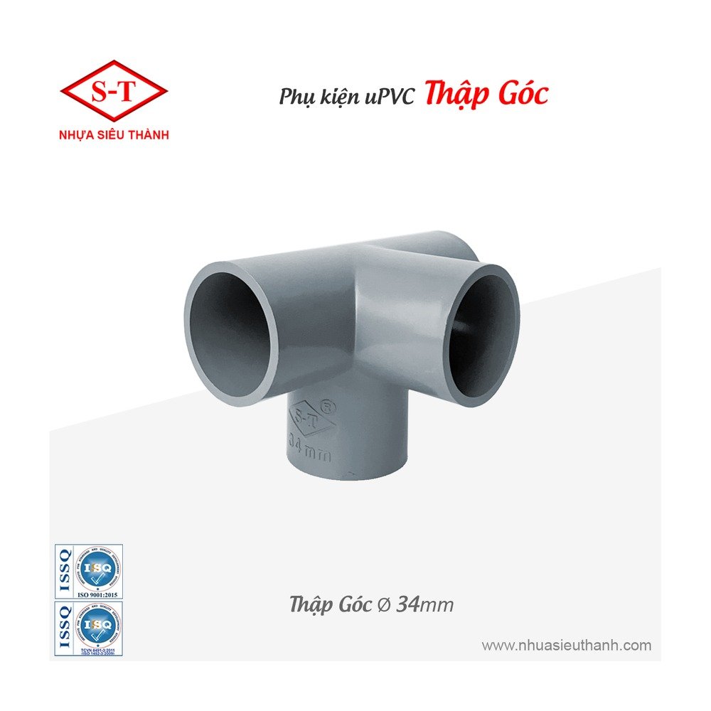 Chu thap goc uPVC ctg-34