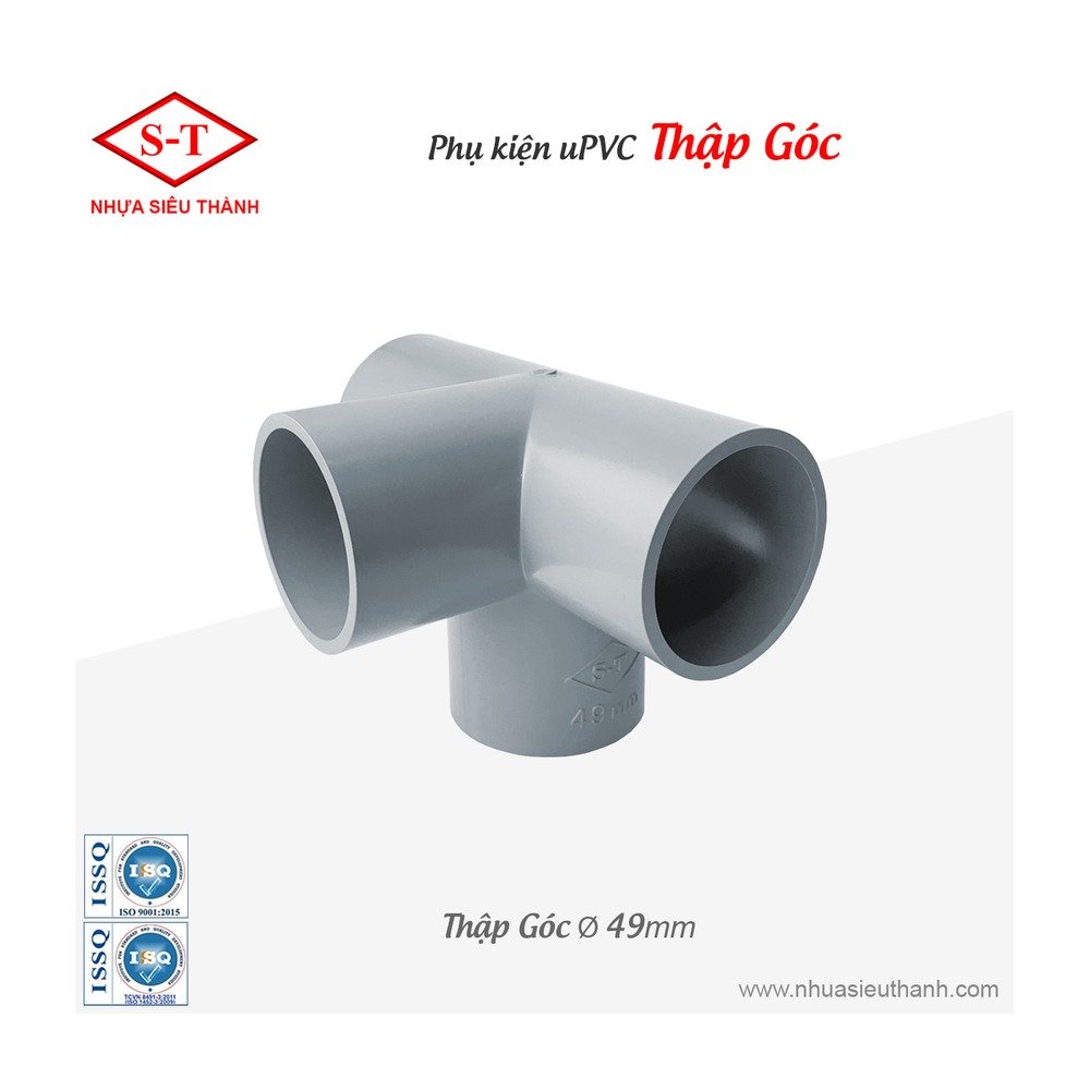 Chu thap goc uPVC ctg-49-b
