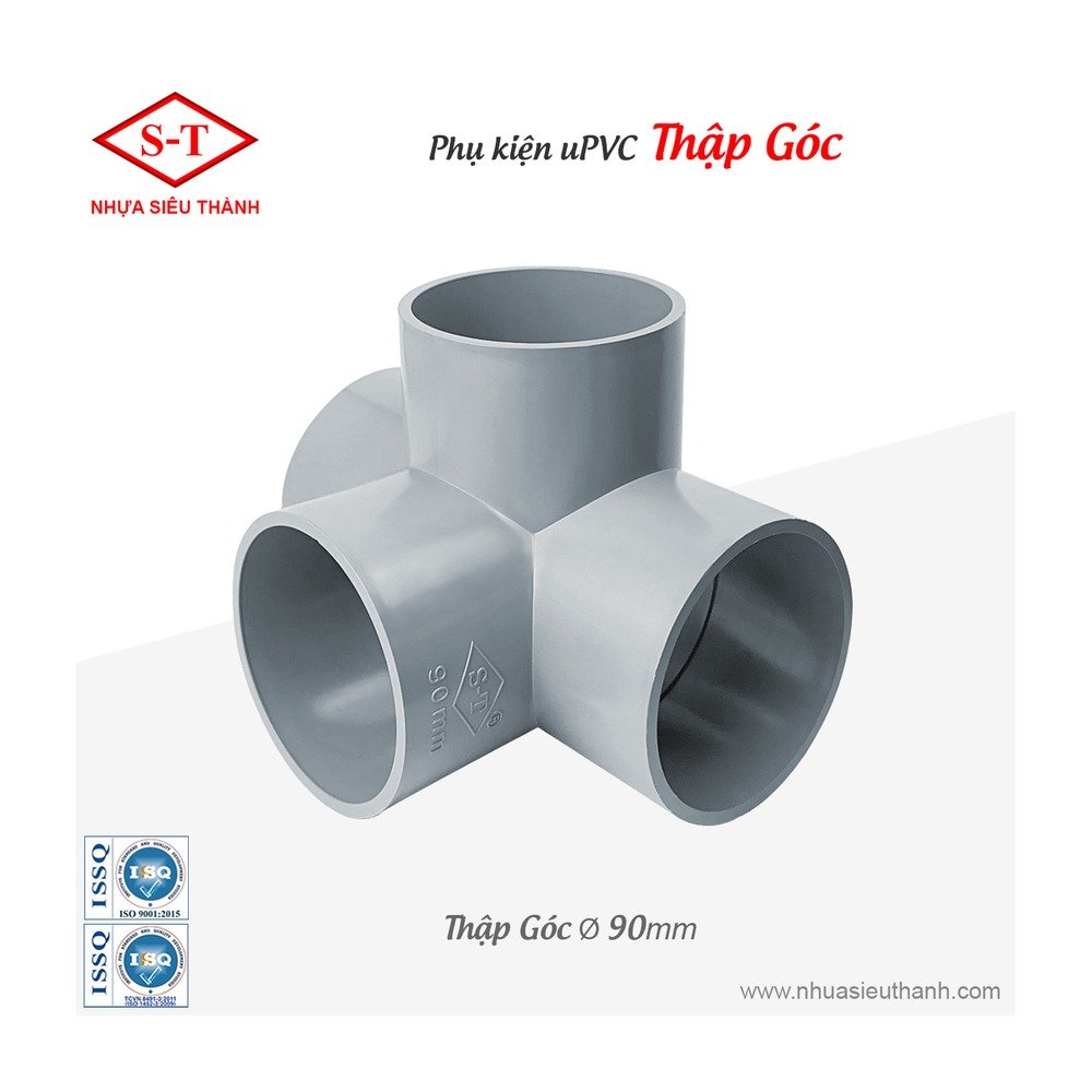Chu thap goc uPVC ctg-90