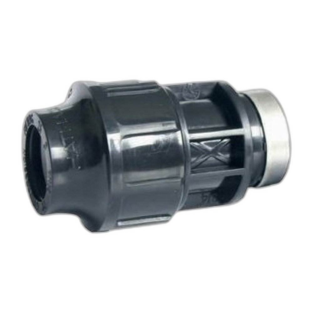 Măng sông một đầu ren trong HDPE - khớp siết ron cho ống HDPE, ren trong, PN16