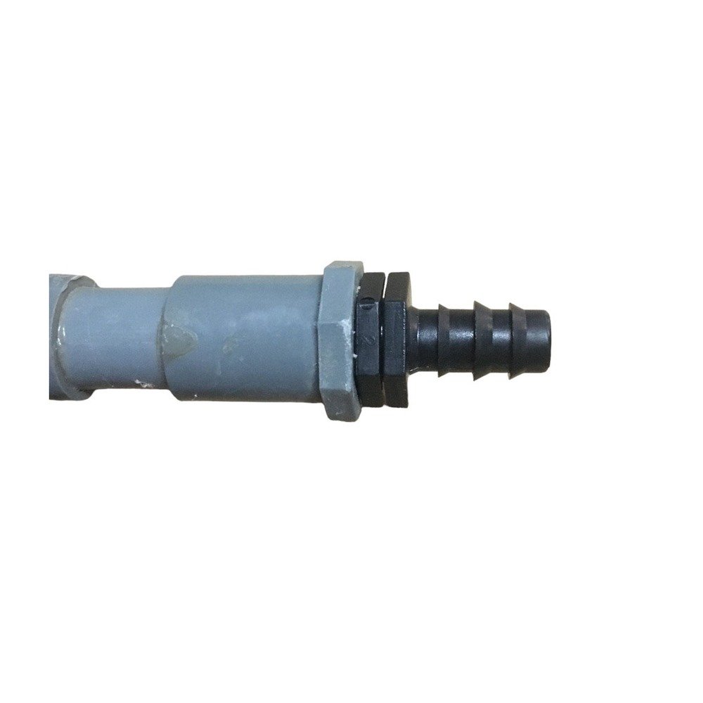 Nối ren thẳng ống LDPE 16mm ren ngoài 21mm và 27mm uPVC