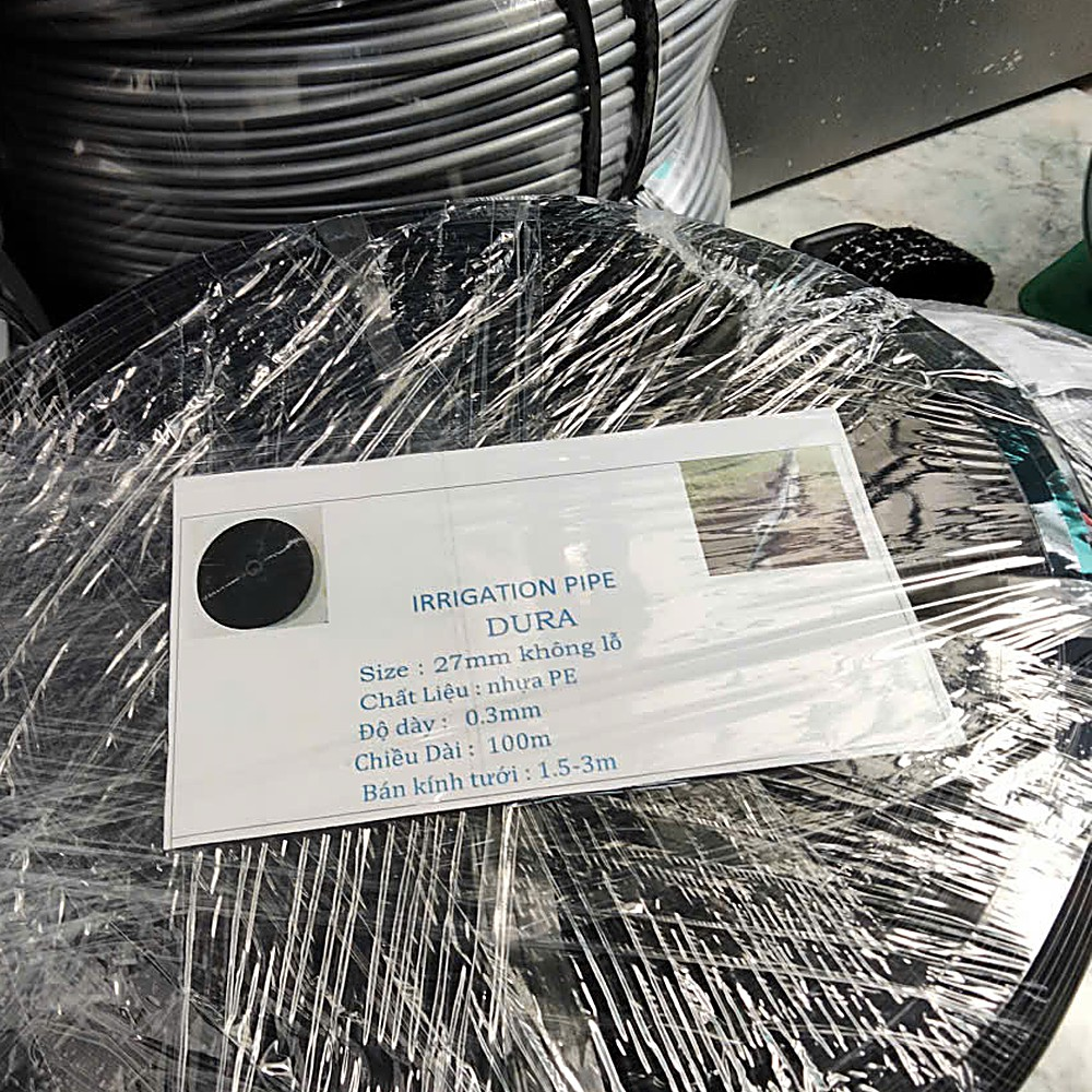 Ống dẹp PE cuộn 100m - Tưới Kiến Toàn
