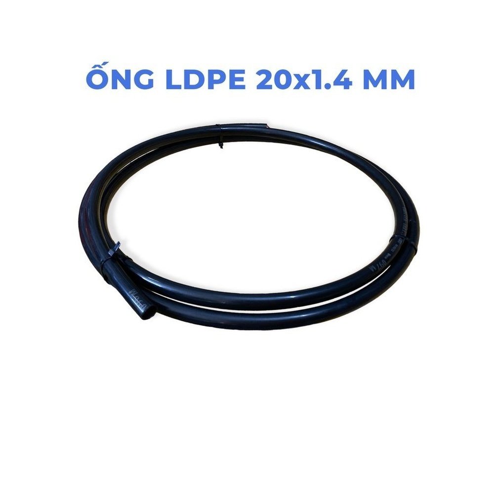 Ống LDPE 20mm 20x1.4 PN8 chuyên ống nhánh lớn hệ thống tưới