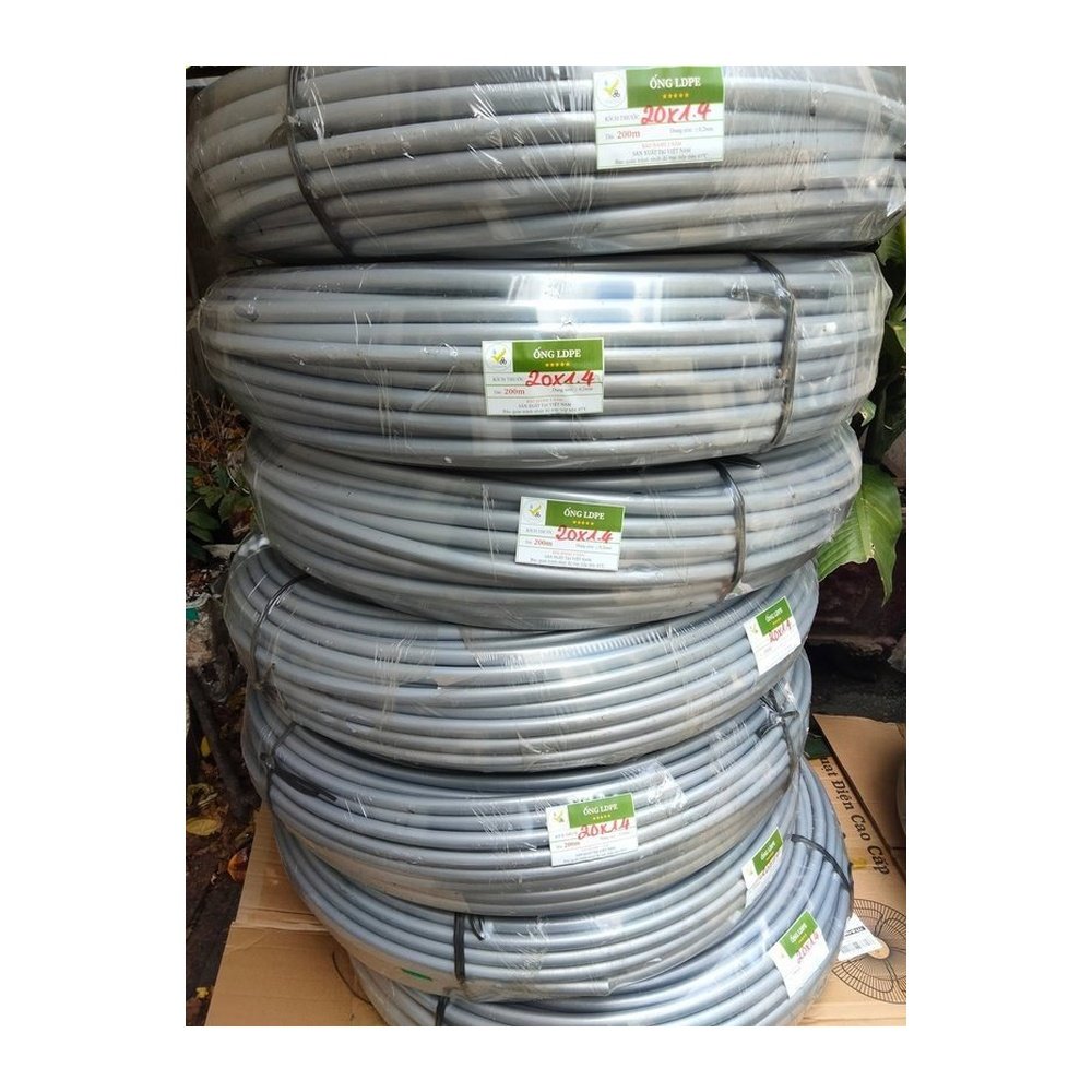 ong-ldpe-20mm-20x1-4-5 Ống LDPE 20mm 20x1.4 PN8 chuyên ống nhánh lớn hệ thống tưới