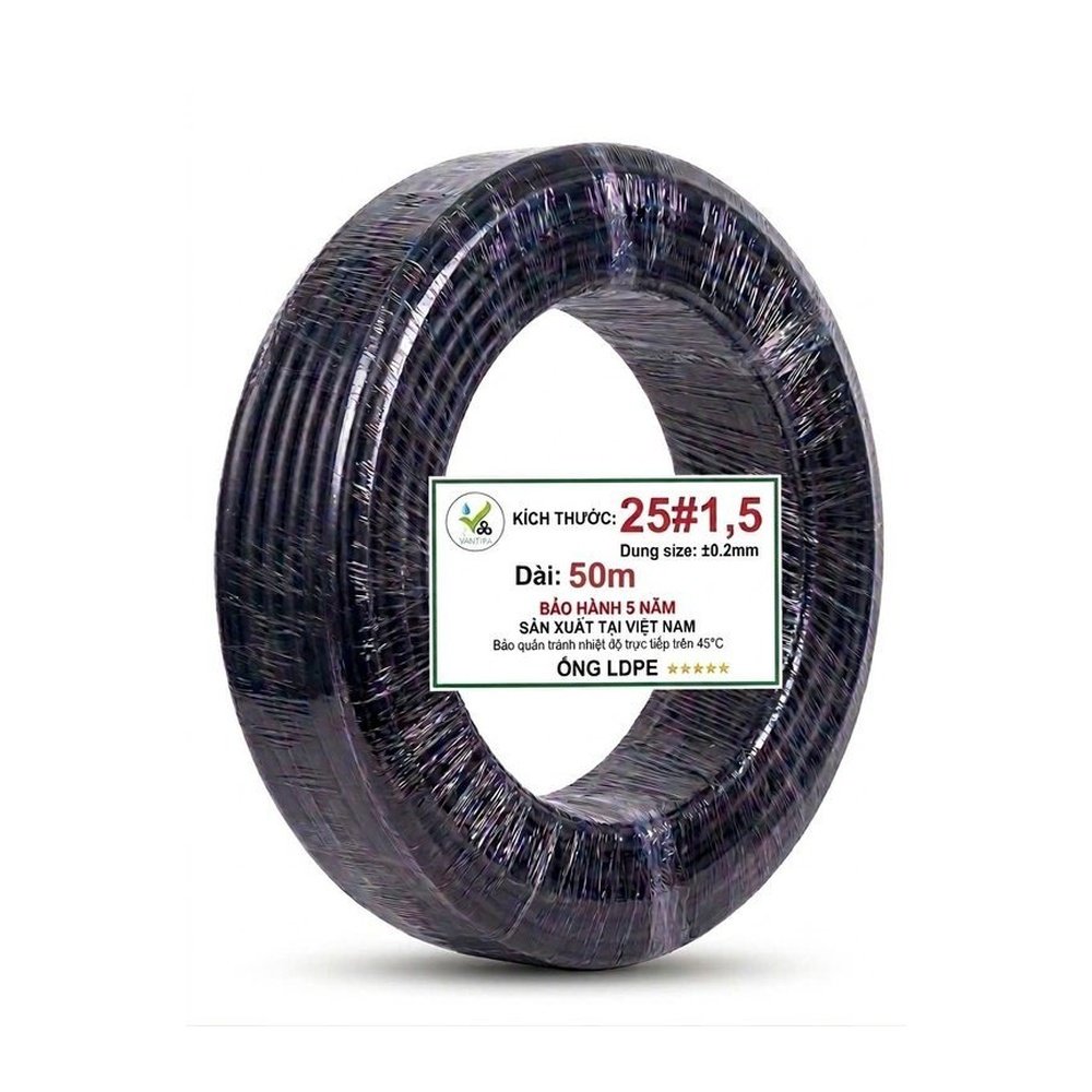 Ống LDPE 25mm 25x1.5 chuyên ống nhánh lớn cỡ 25 hệ thống tưới