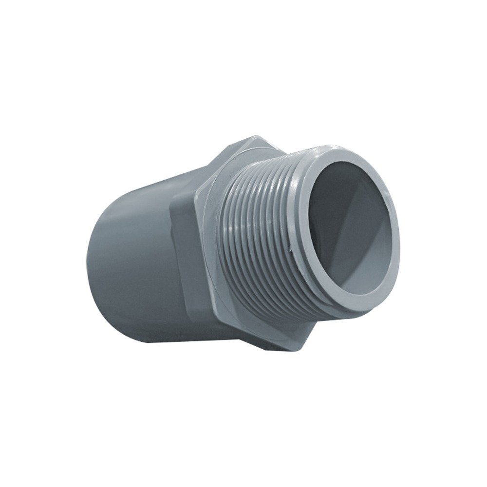 Răng Ngoài uPVC - răng ngoài nối ren ống nước phi 21 đến 114, phụ kiện ống uPVC