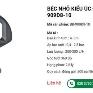 Béc nhỏ kiểu Úc đuôi 8-10 ly (đen xám)